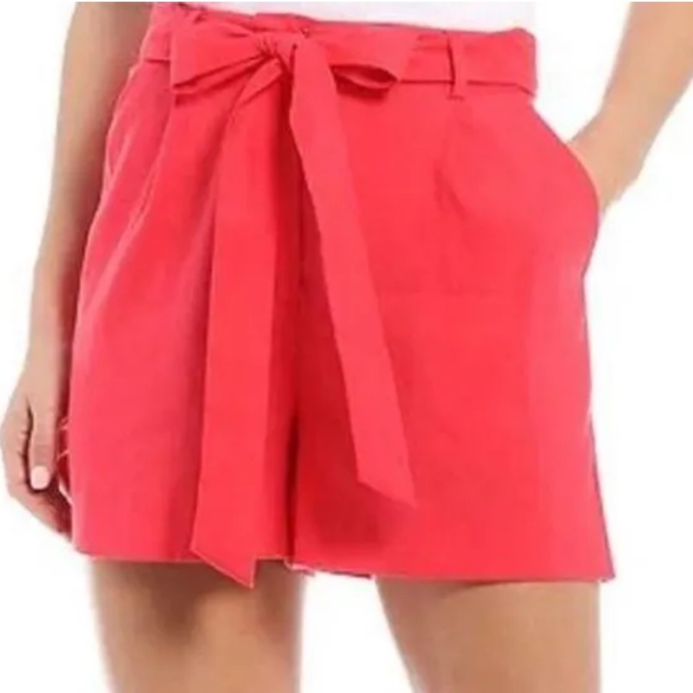 Neon Coral Shorts
